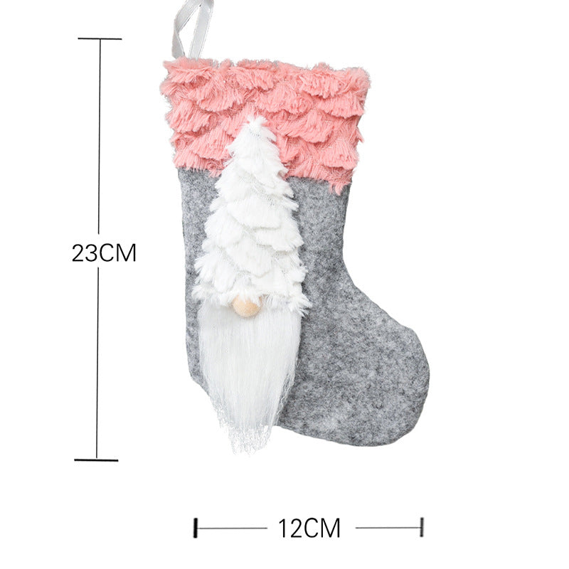 Santa Stockings Christmas Ornament