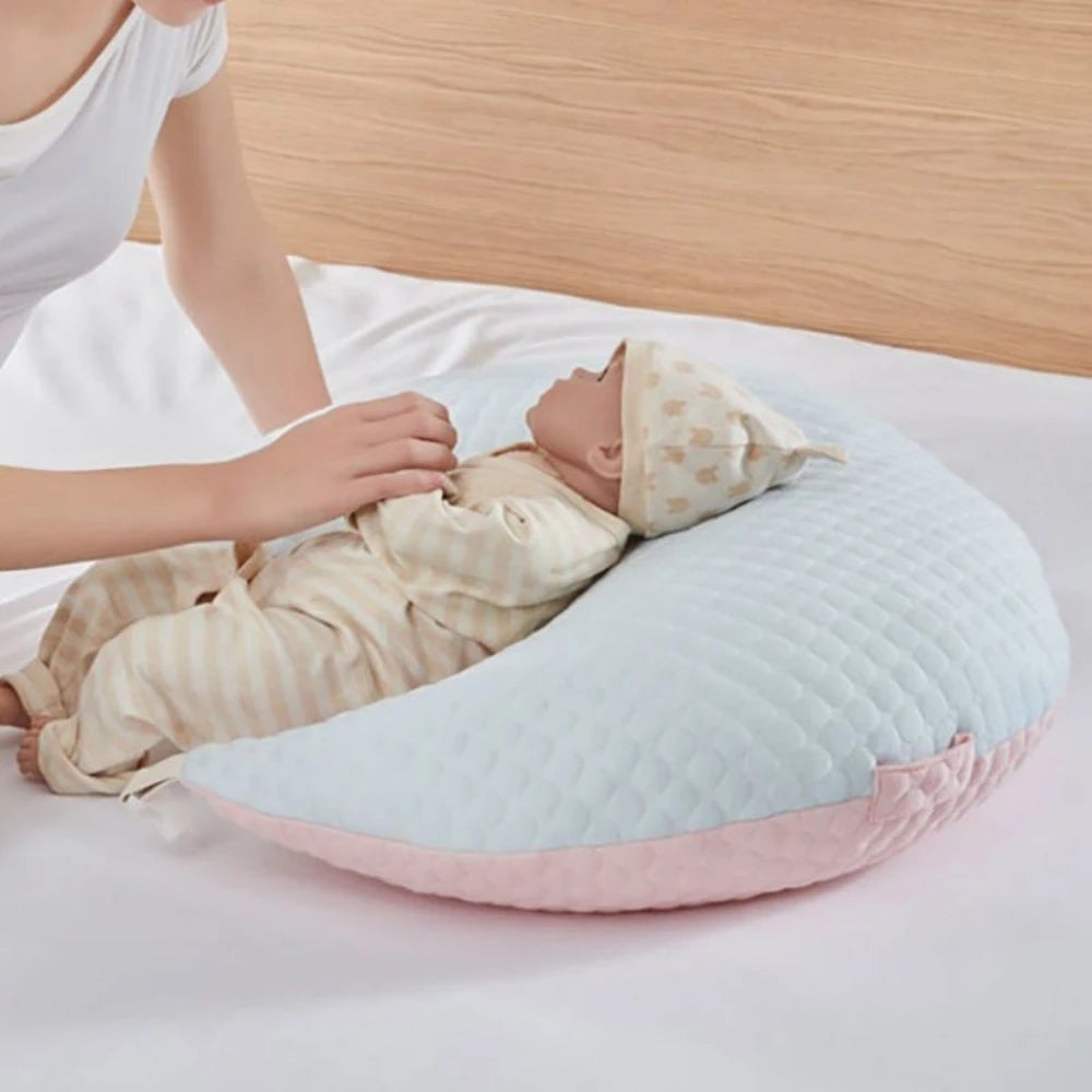 Pink Nursing Pillow for Newborns