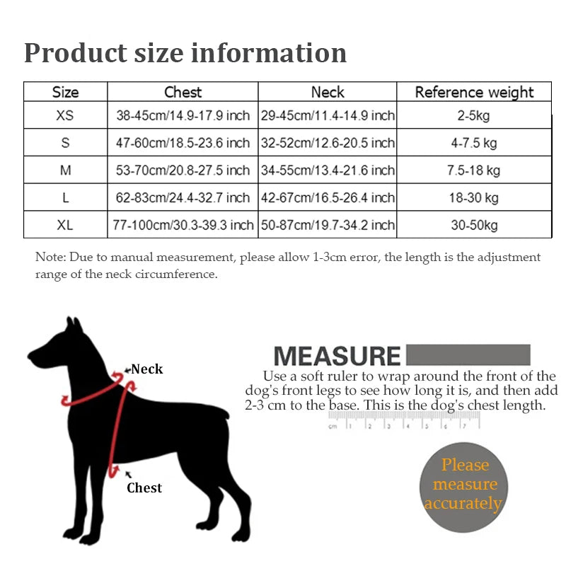 Reflective Nylon Dog Harness - Personalized & Breathable