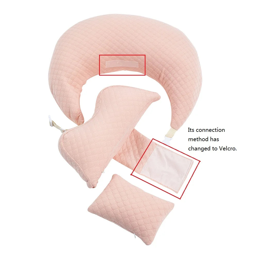 Pink Nursing Pillow for Newborns