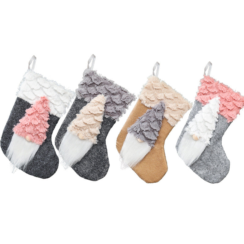 Santa Stockings Christmas Ornament