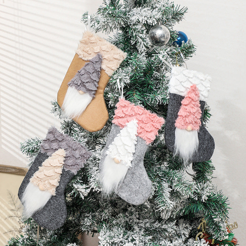 Santa Stockings Christmas Ornament