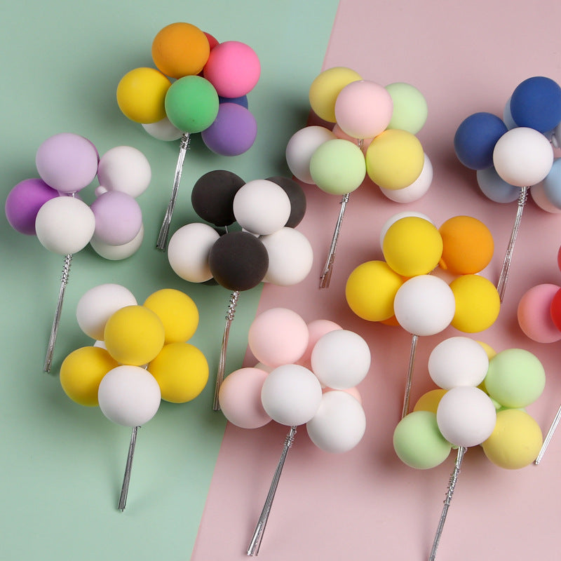 Colorful Balloons Cake Decorating Set