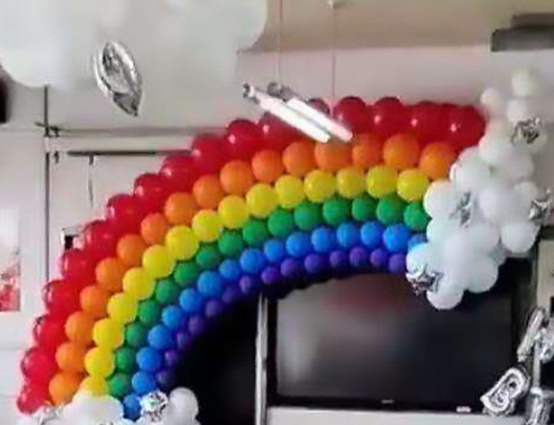 Colorful Latex Balloon Party Set
