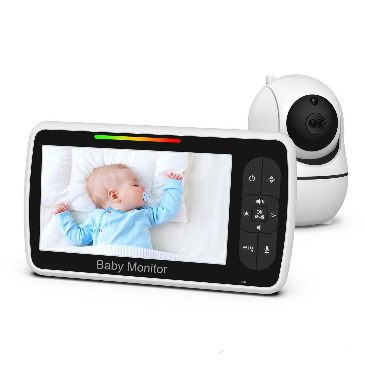 5-inch Baby Monitor with HD Display