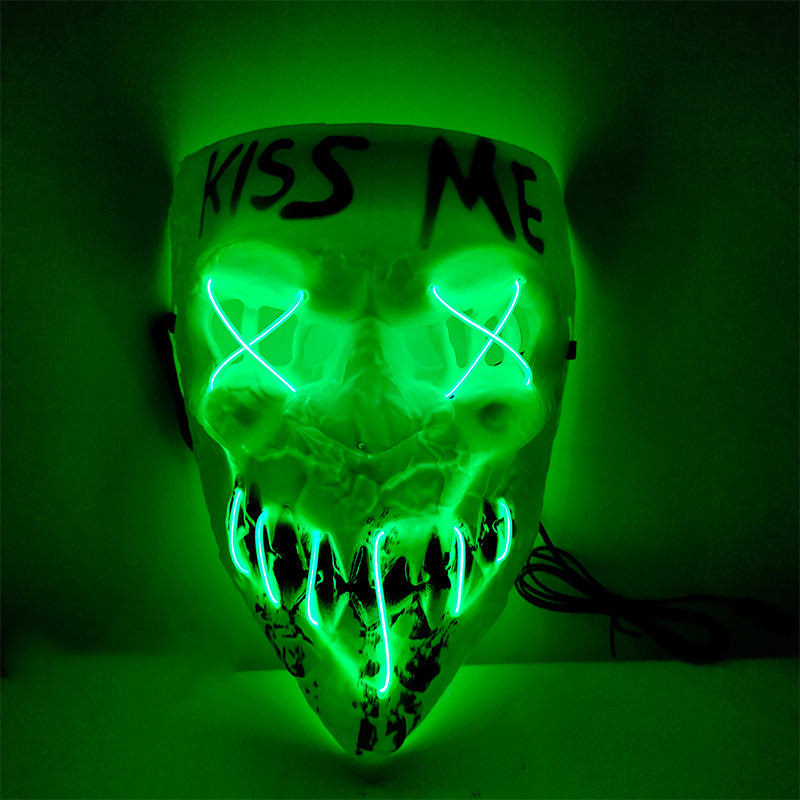 Halloween Horror Luminous Face Mask