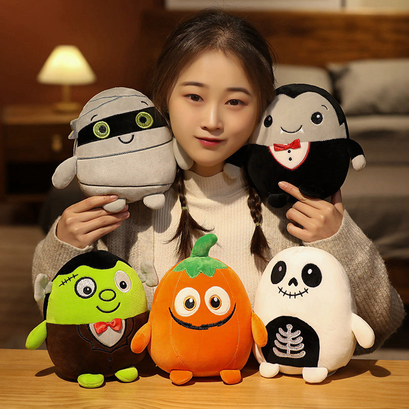 Funny Pumpkin Doll Halloween Gift