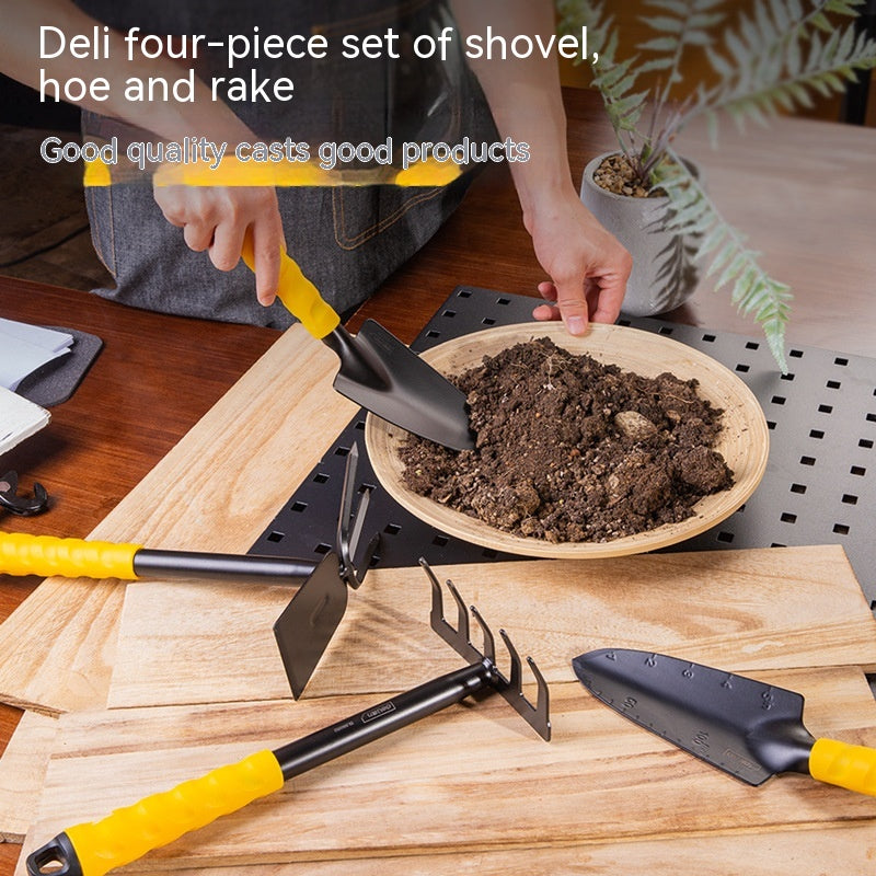 Premium 4-Piece Gardening Tool Set