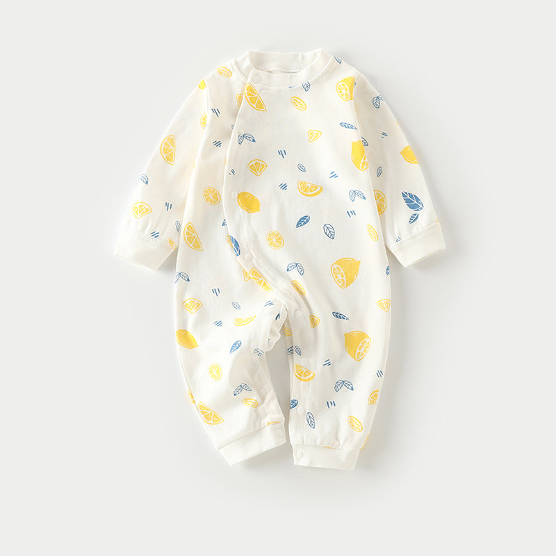 Autumn Thin Baby Pajamas & Onesies Set