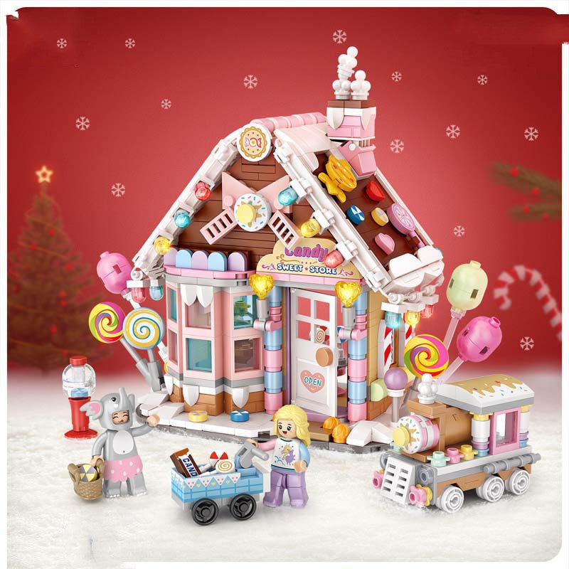 Christmas Gift Puzzle Building Blocks