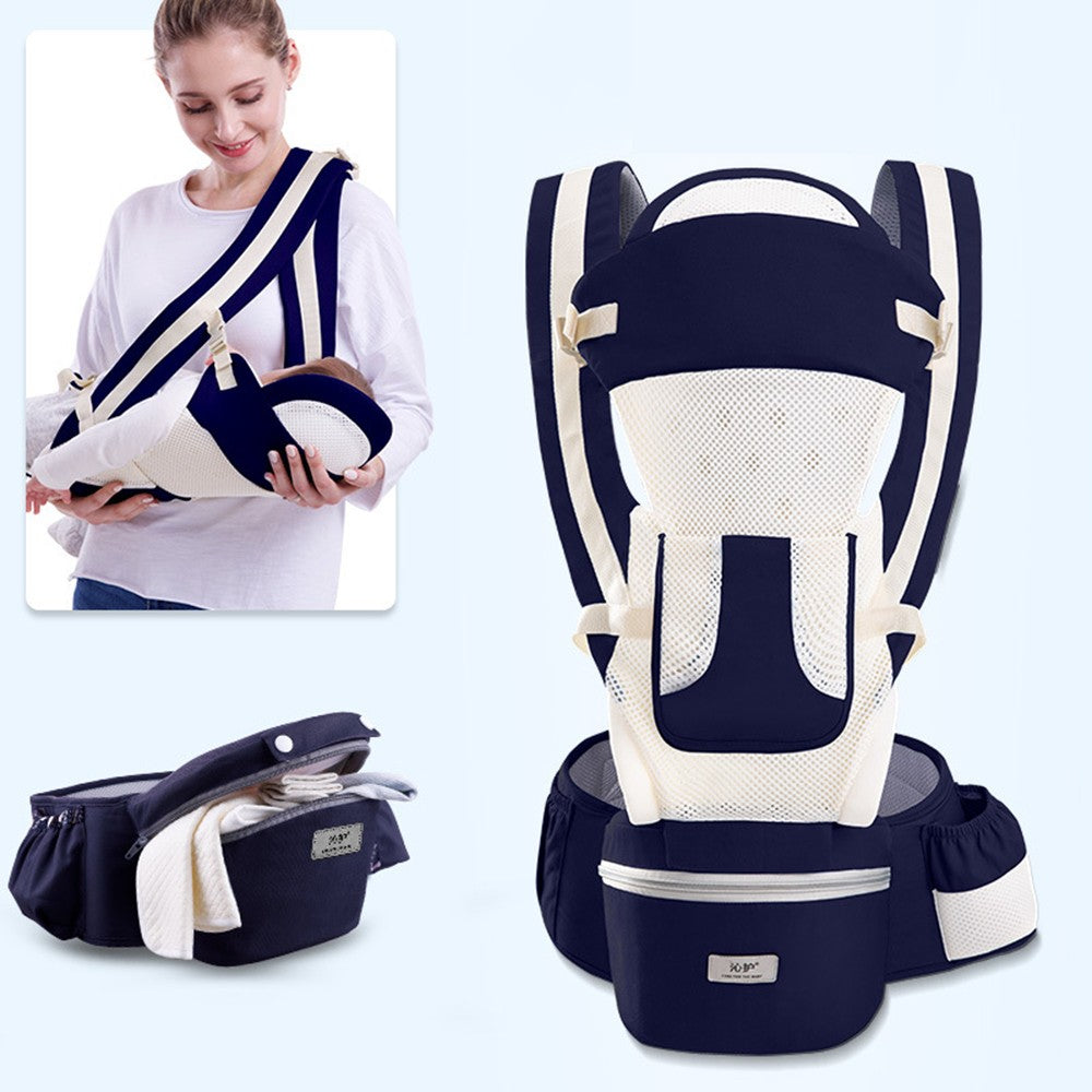 Breathable Baby Carrier with Waist Stool