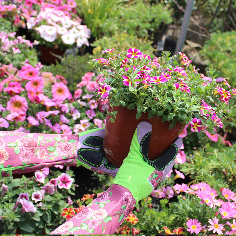 Stab-resistant Floral Gardening Gloves