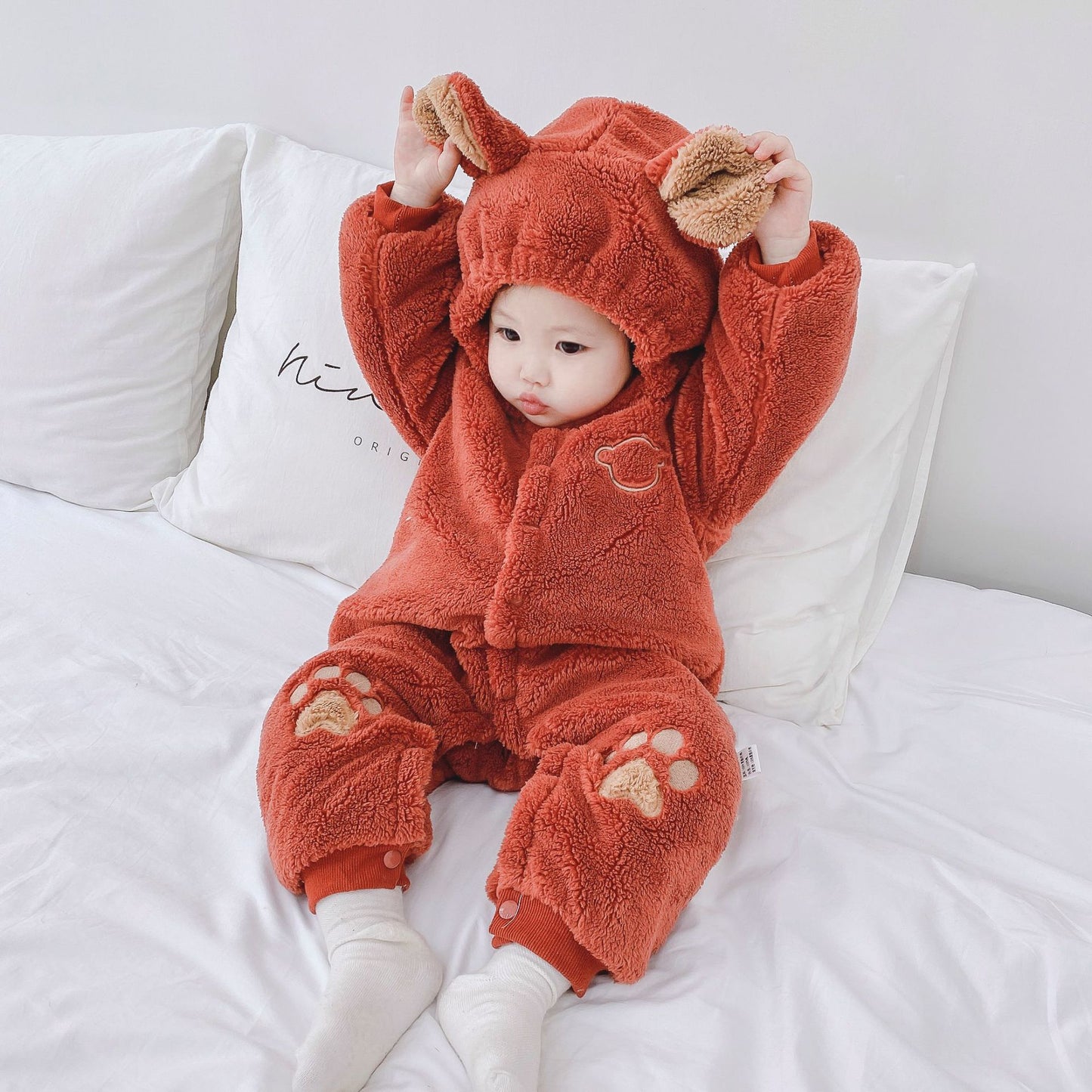 Cozy Baby Quilted Onesies