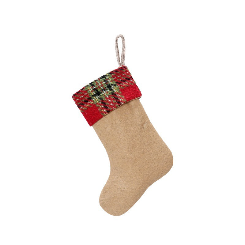 Christmas Linen Stockings Set