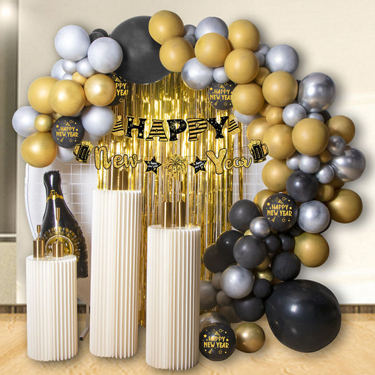 New Year Decoration Balloons Set