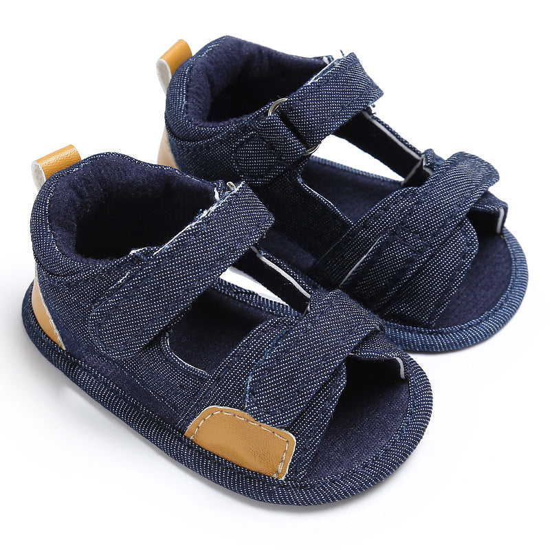 Baby Denim Velcro Sandals