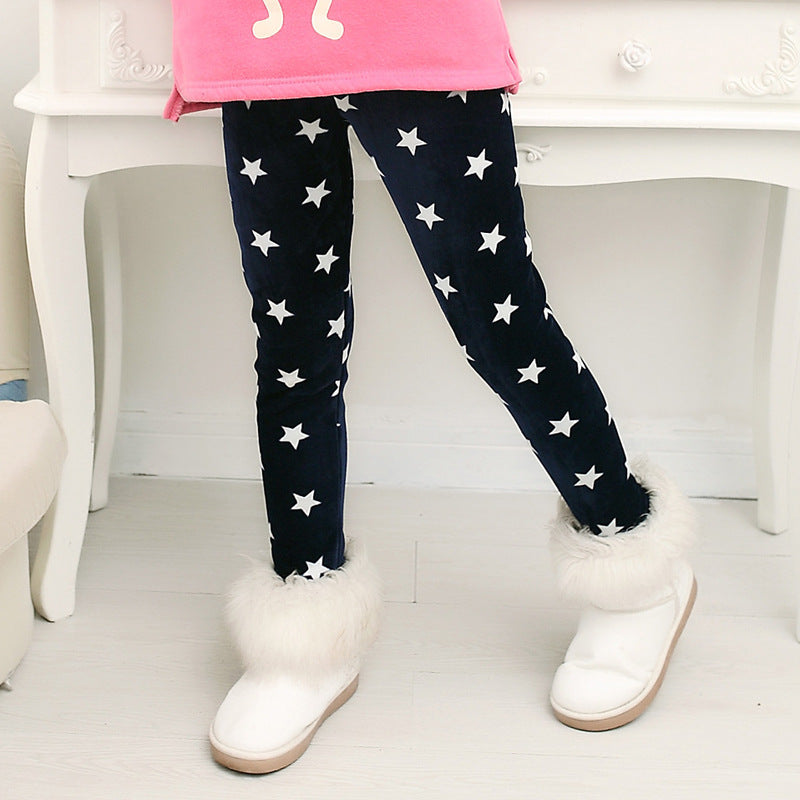 Girls' Printed Trousers Set