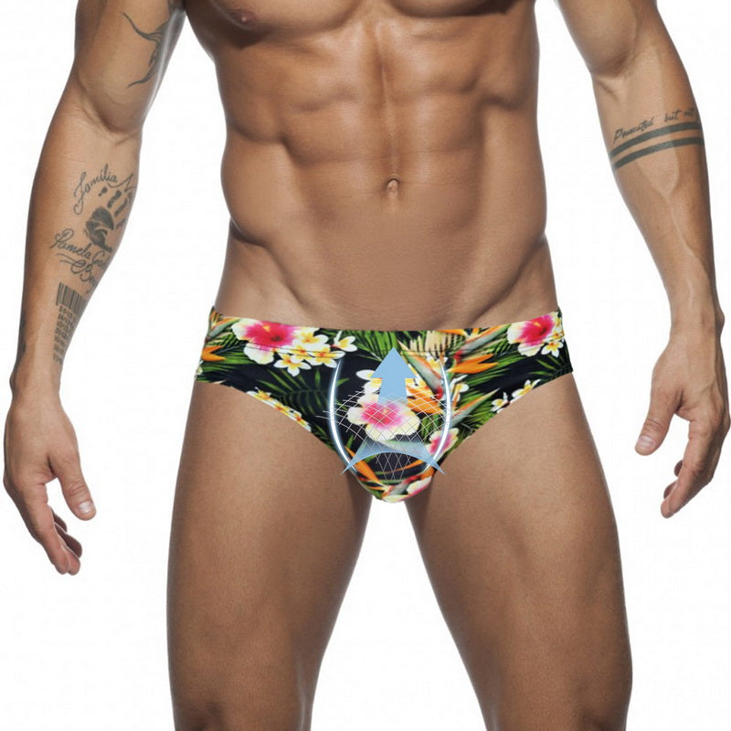 Men's Sexy Low Waist Swim Trunks