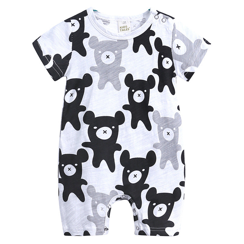 Summer Baby Onesies in Cute Animal Prints