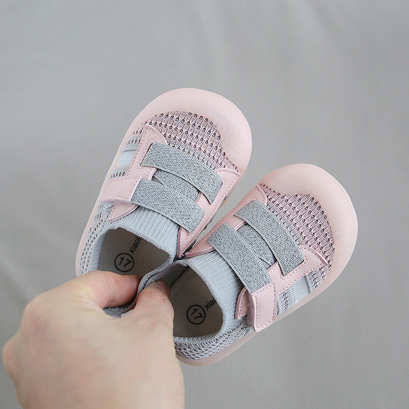 Jelly Bottom Velcro Baby Shoes