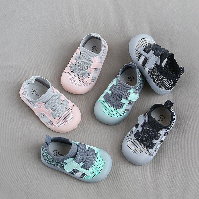 Jelly Bottom Velcro Baby Shoes