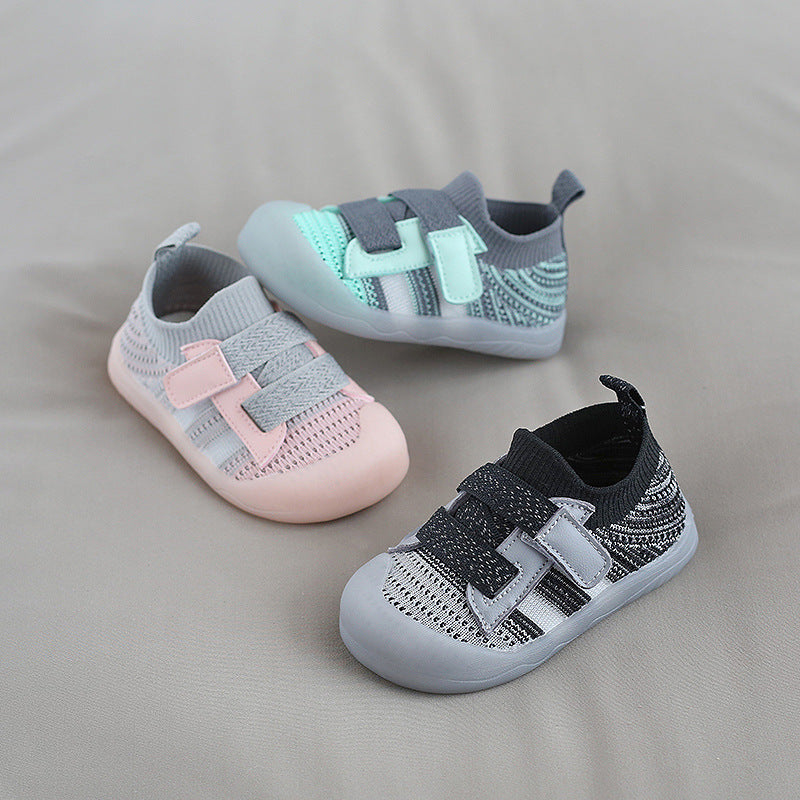 Jelly Bottom Velcro Baby Shoes