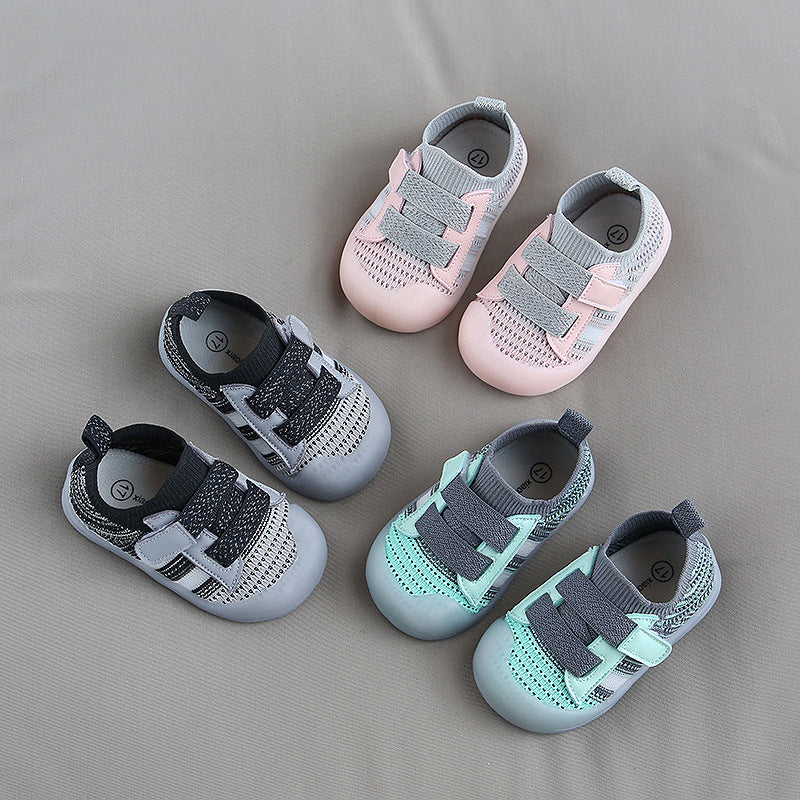 Jelly Bottom Velcro Baby Shoes