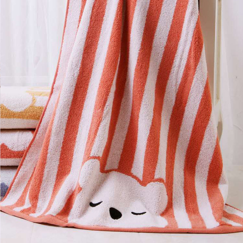 Cartoon Baby Bath Towel