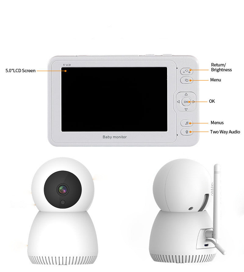 1080P 5-Inch Baby Monitor