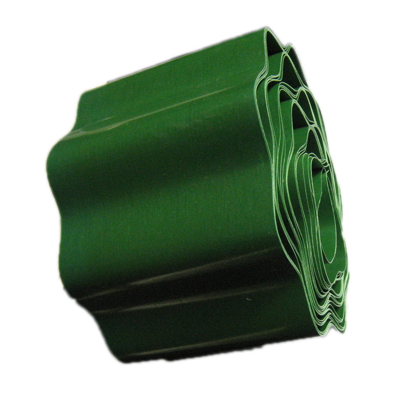 Green Plastic Garden Fence - Easy Installation