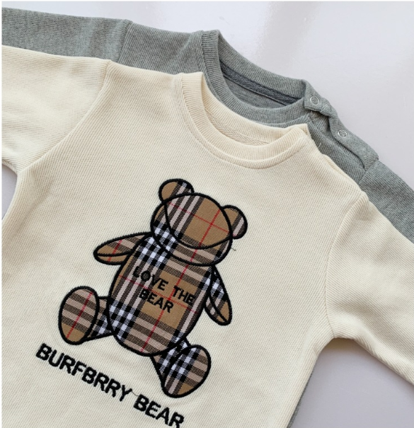 Trendy Baby Rompers Plaid Jumpsuits