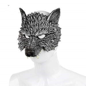 Ancient Silver Wolf Mask