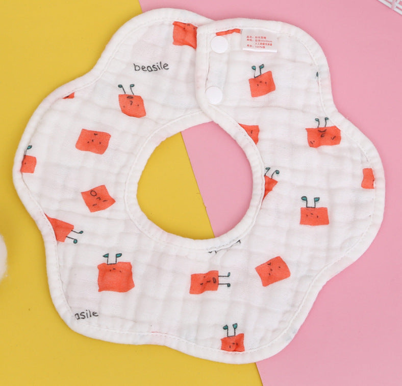 Cotton Baby Bibs Set