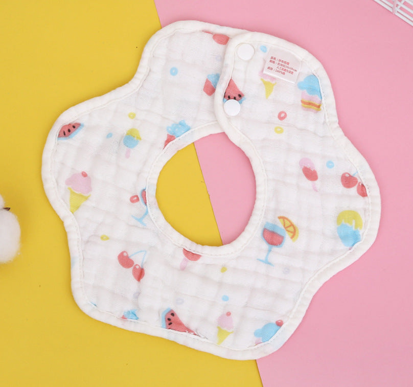 Cotton Baby Bibs Set