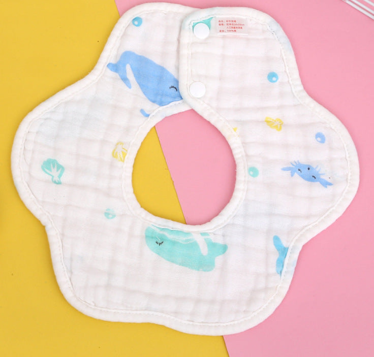 Cotton Baby Bibs Set