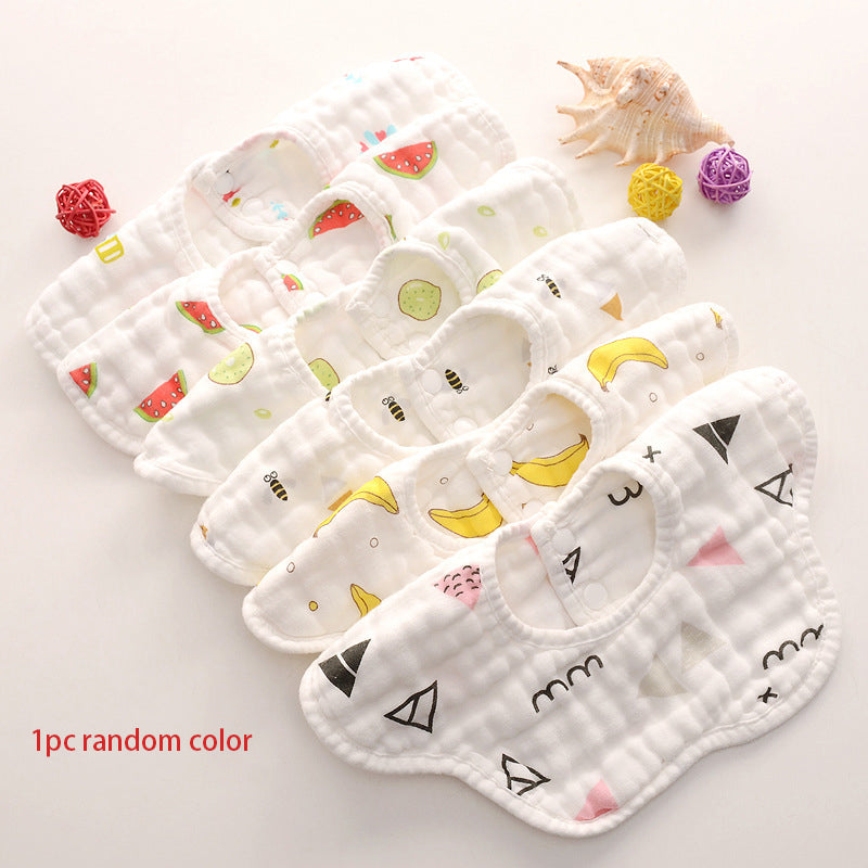 Cotton Baby Bibs Set