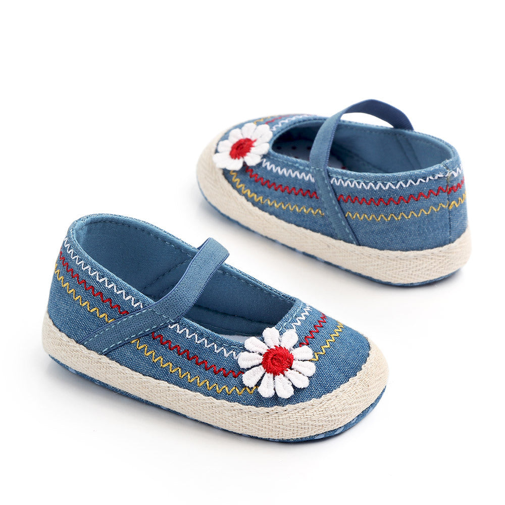 Soft Bottom Toddler Shoes - Retro Step Front