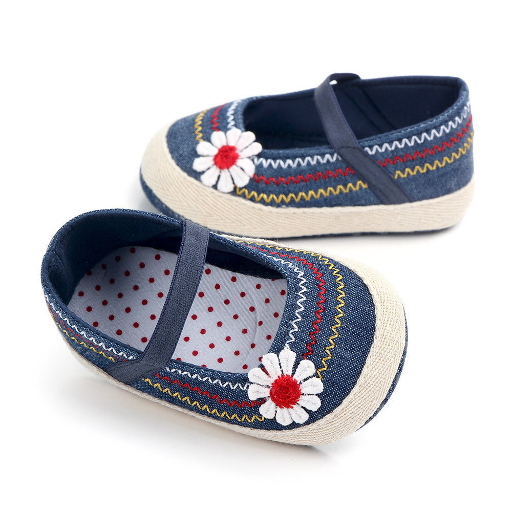 Soft Bottom Toddler Shoes - Retro Step Front