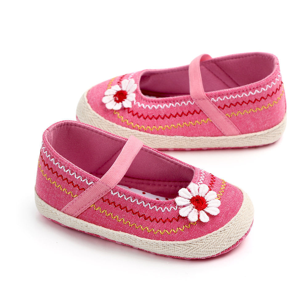 Soft Bottom Toddler Shoes - Retro Step Front