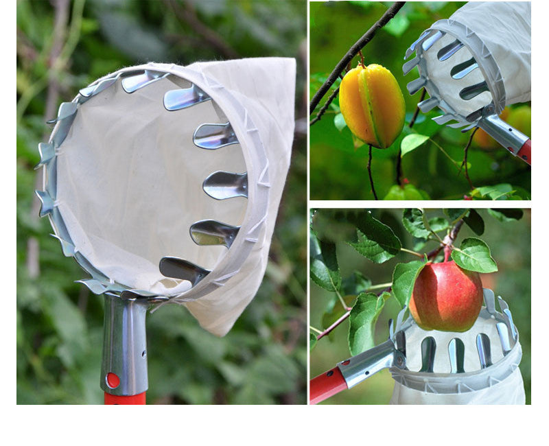 Portable Fruit Picker Head Basket