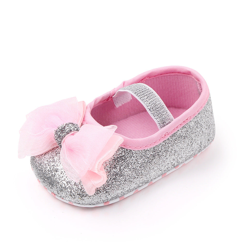 Princess Bow Baby Shoes