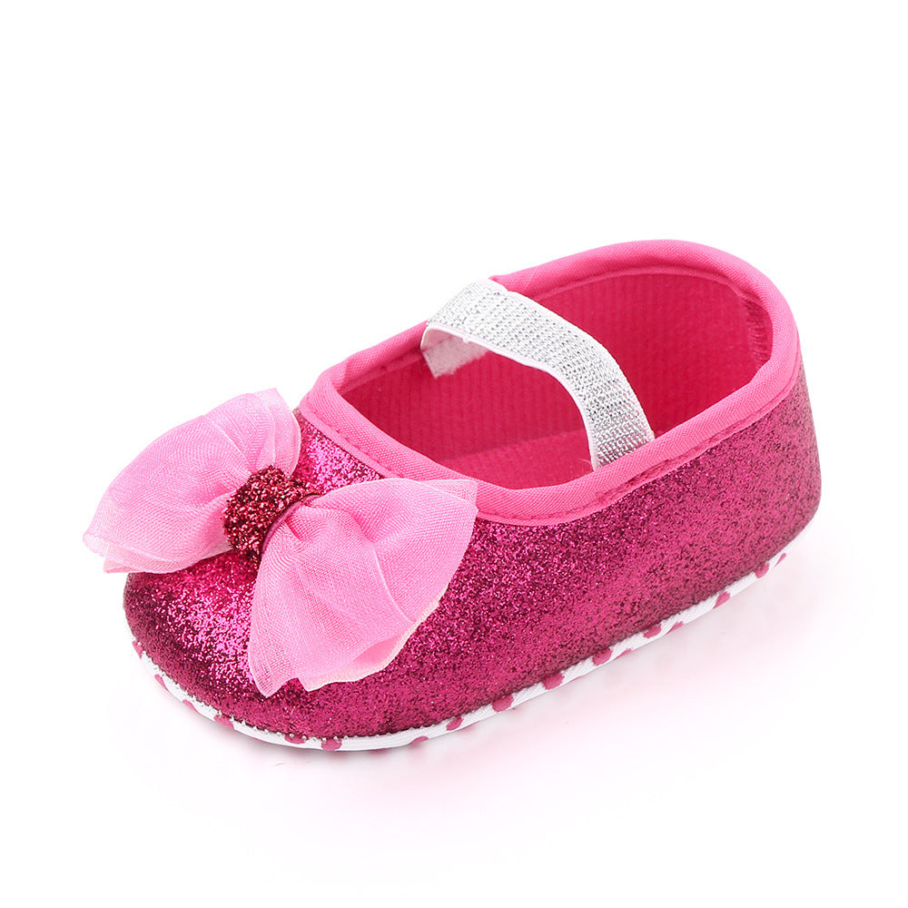 Princess Bow Baby Shoes