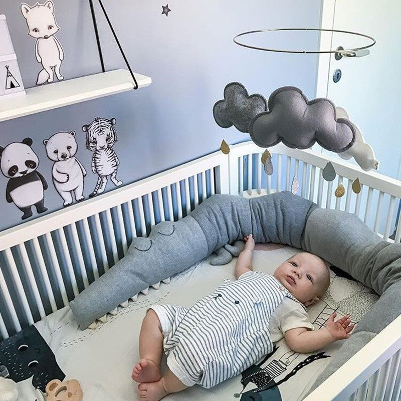 Cartoon Baby Crib Bumper