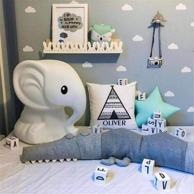 Cartoon Baby Crib Bumper