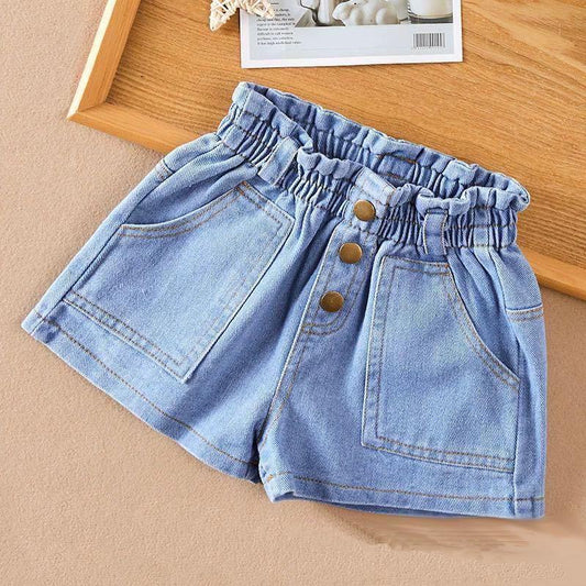 Girls' Summer Denim Shorts