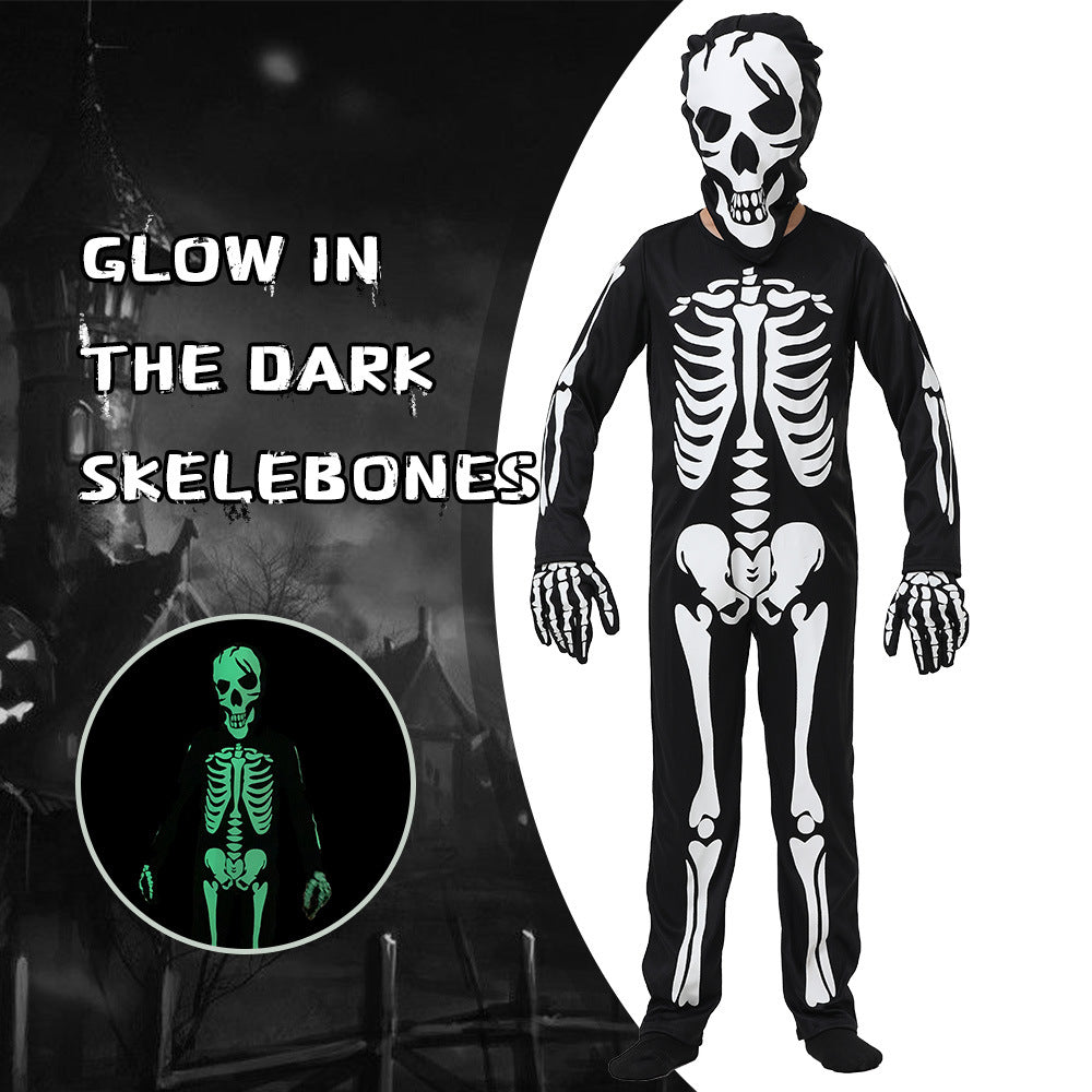 Light Up Skeleton Halloween Costume