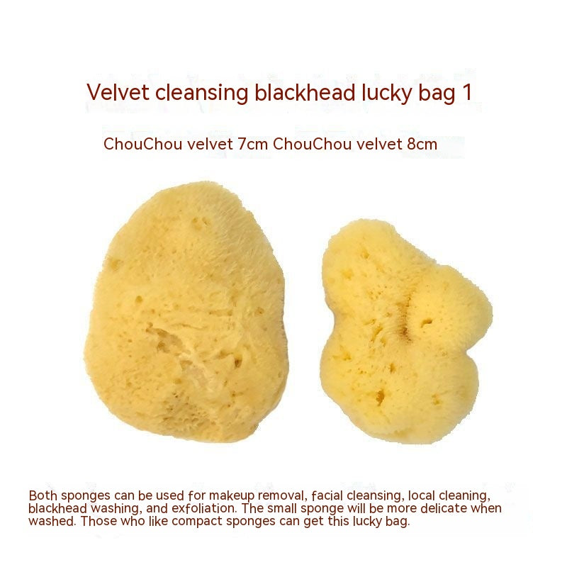 Honeycomb Velvet Baby Bath Sponge
