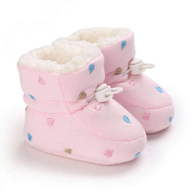 Warm Cotton Baby Shoes for Fall & Winter