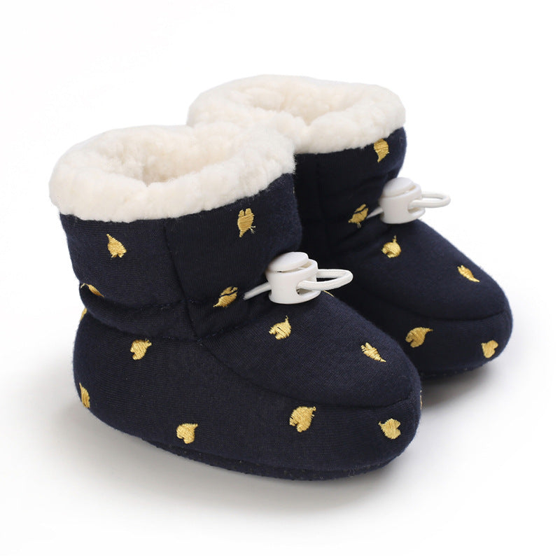 Warm Cotton Baby Shoes for Fall & Winter