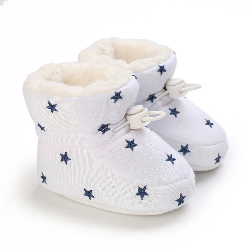 Warm Cotton Baby Shoes for Fall & Winter